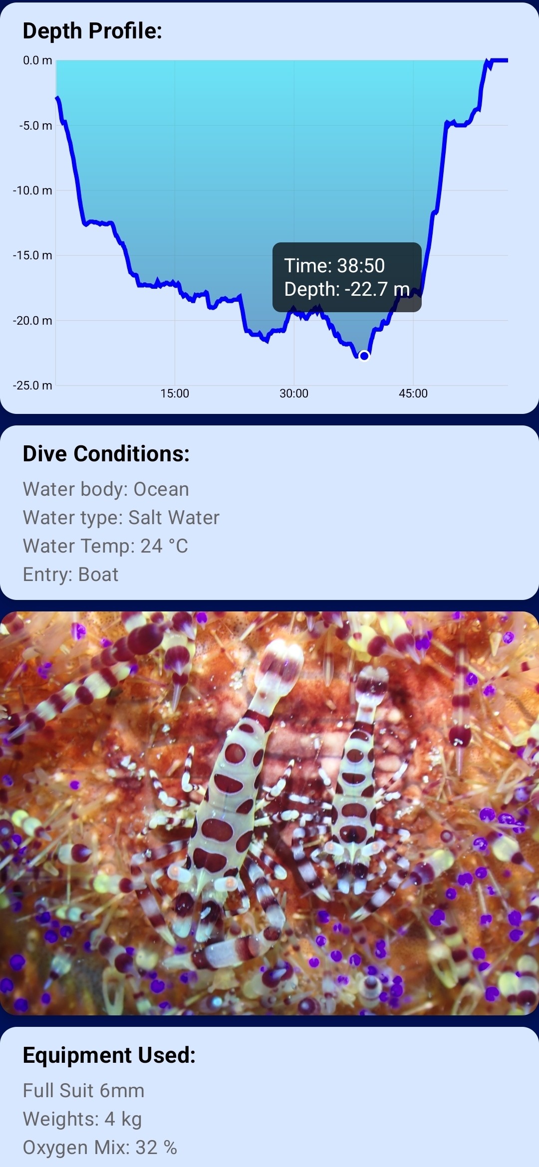 Scuba Logger app screenshot 4