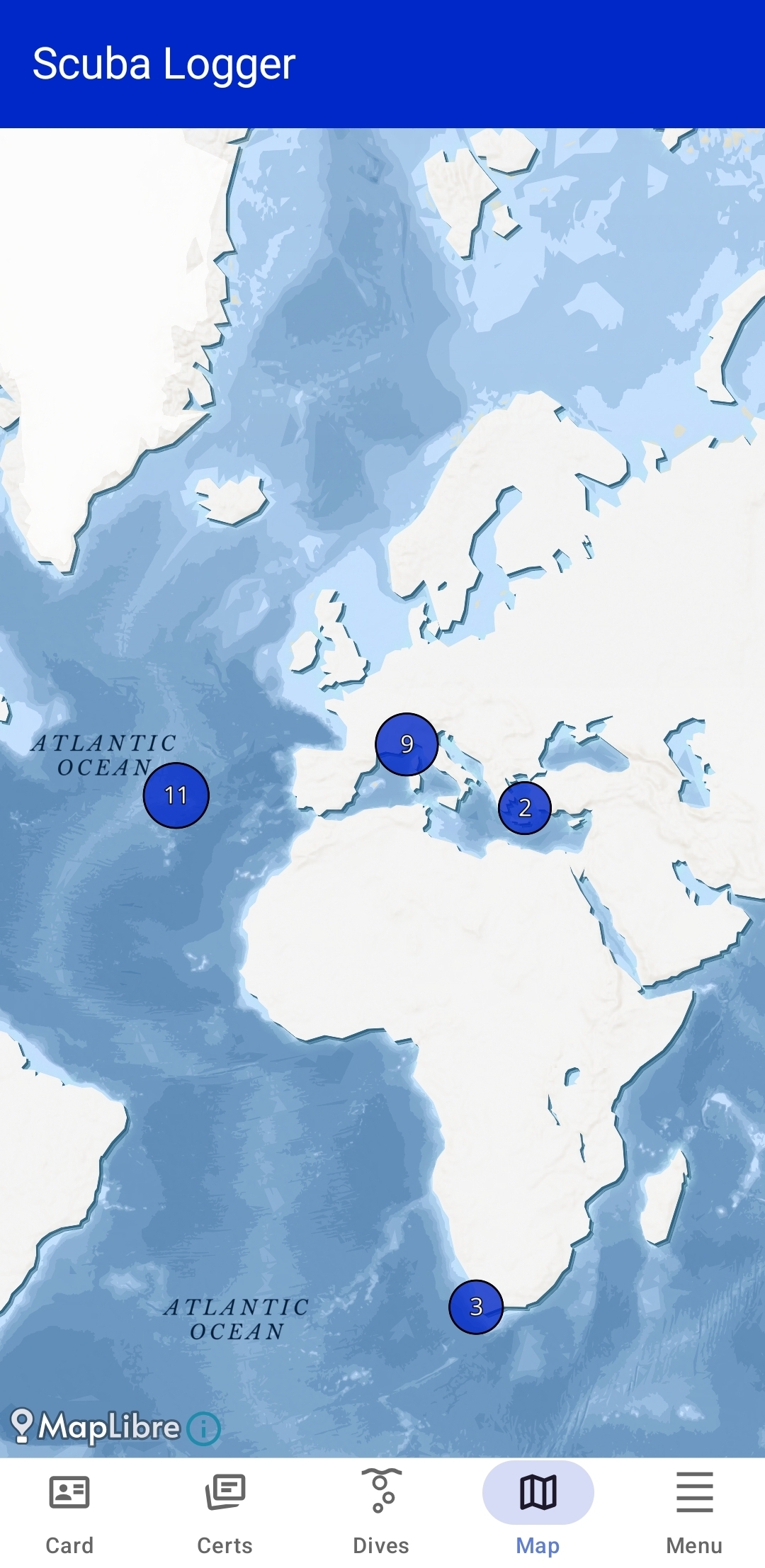 Scuba Logger app screenshot 5
